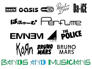 Bands and Musicians CHMC Font Download