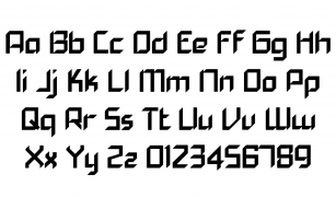 Jarum tajam Font Download