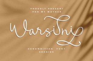 Warsini Font Download