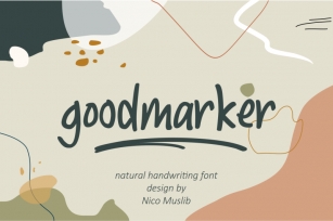 Goodmarker Font Download