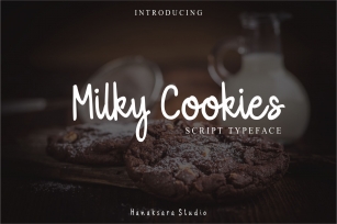 Milky Cookies Scrip Font Download