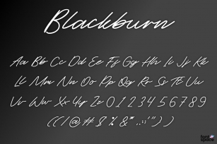 Blackbur Font Download