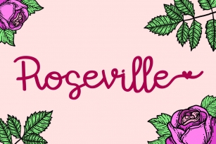 Roseville Font Download
