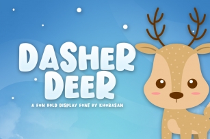 Dasher Deer Font Download