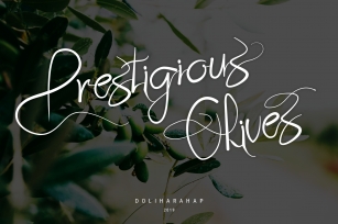Prestigious Olives Font Download
