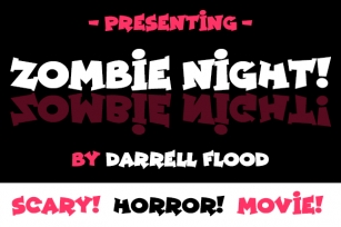 Zombie Nigh Font Download