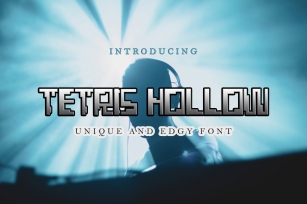 Tetris Hollow Font Download