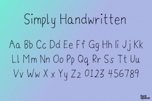 Simply Handwritte Font Download