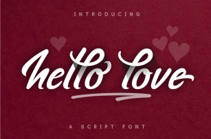 Hello Love Font Download