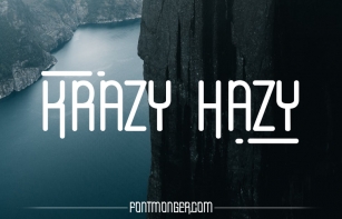 Krazy Hazy Font Download