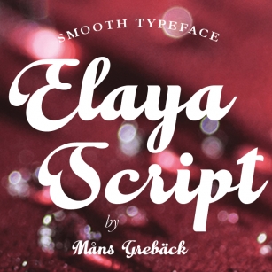 Elaya Scrip Font Download