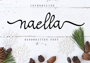Naella Handwritte Font Download