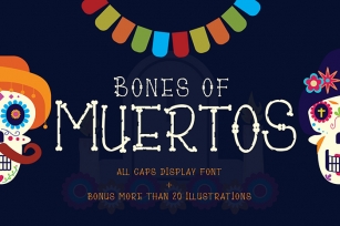 Bones of Muertos Font Download