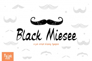 Black Miesee Font Download