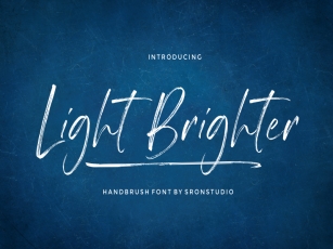 Light Brighter Font Download