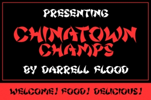 Chinatown Champs Font Download