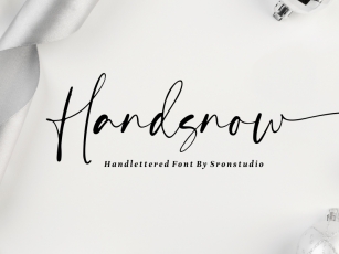 Handsnow Font Download