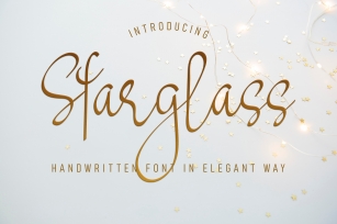 Starglass Font Download