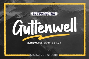 Guttenwell Font Download