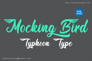 Mocking Bird Font Download