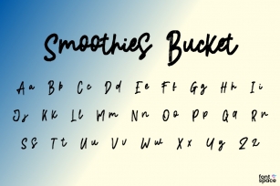 Smoothies Bucke Font Download