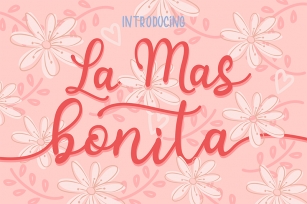 La Mas Bonita Font Download
