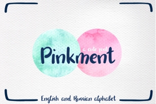Pinkment Handwritten Font + Extras Font Download