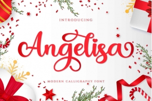Angelisa Modern Calligraphy Font Download