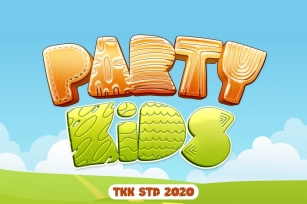 Party Kids - Gaming Font Font Download