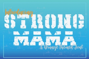 Strong Mama Font Download