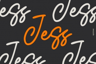 Jess | Signature Script Font Font Download