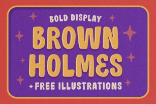 Brown Holmes Font Download
