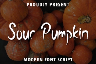 Sour Pumpkin Font Download