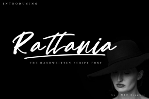 Rattania Handwritten Script Font Font Download