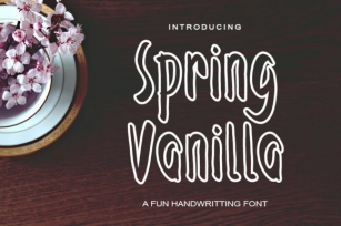 Spring Vanilla Font Download
