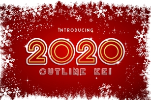 2020 Outline Kei Font Download