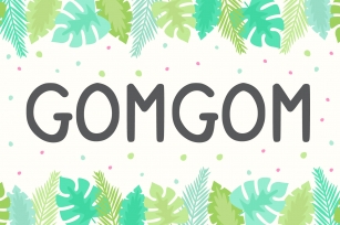 Gomgom Handwrite Font Download
