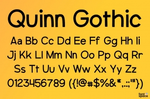 Quinn Gothic (Old Version) Font Download