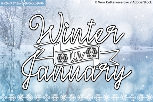 Winter in January Font Download
