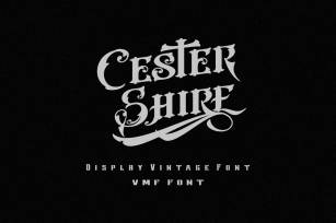 Cester Shire Font Download