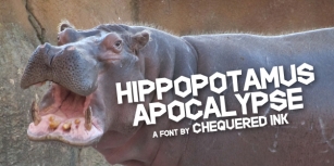Hippopotamus Apocalypse Font Download
