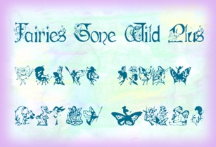 Fairies Gone Wild Plus Font Download