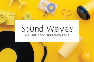 Sound Waves Sketch Font Download