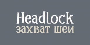 DK Headlock Font Download