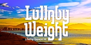 Lullaby Weigh Font Download
