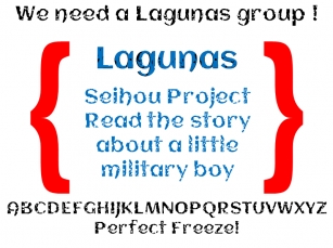 Lagunas Font Download