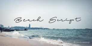 Beach Scrip Font Download