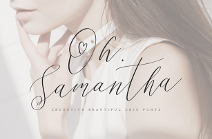 Oh Samantha Font Download