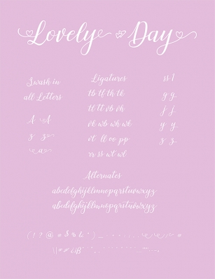 Lovely Day Font Download