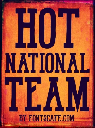 Hot National Team DEMO Font Download
